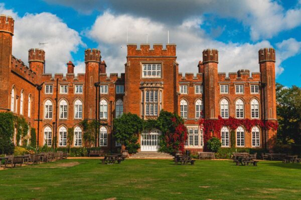 The main building of the Cumberland Lodge venue