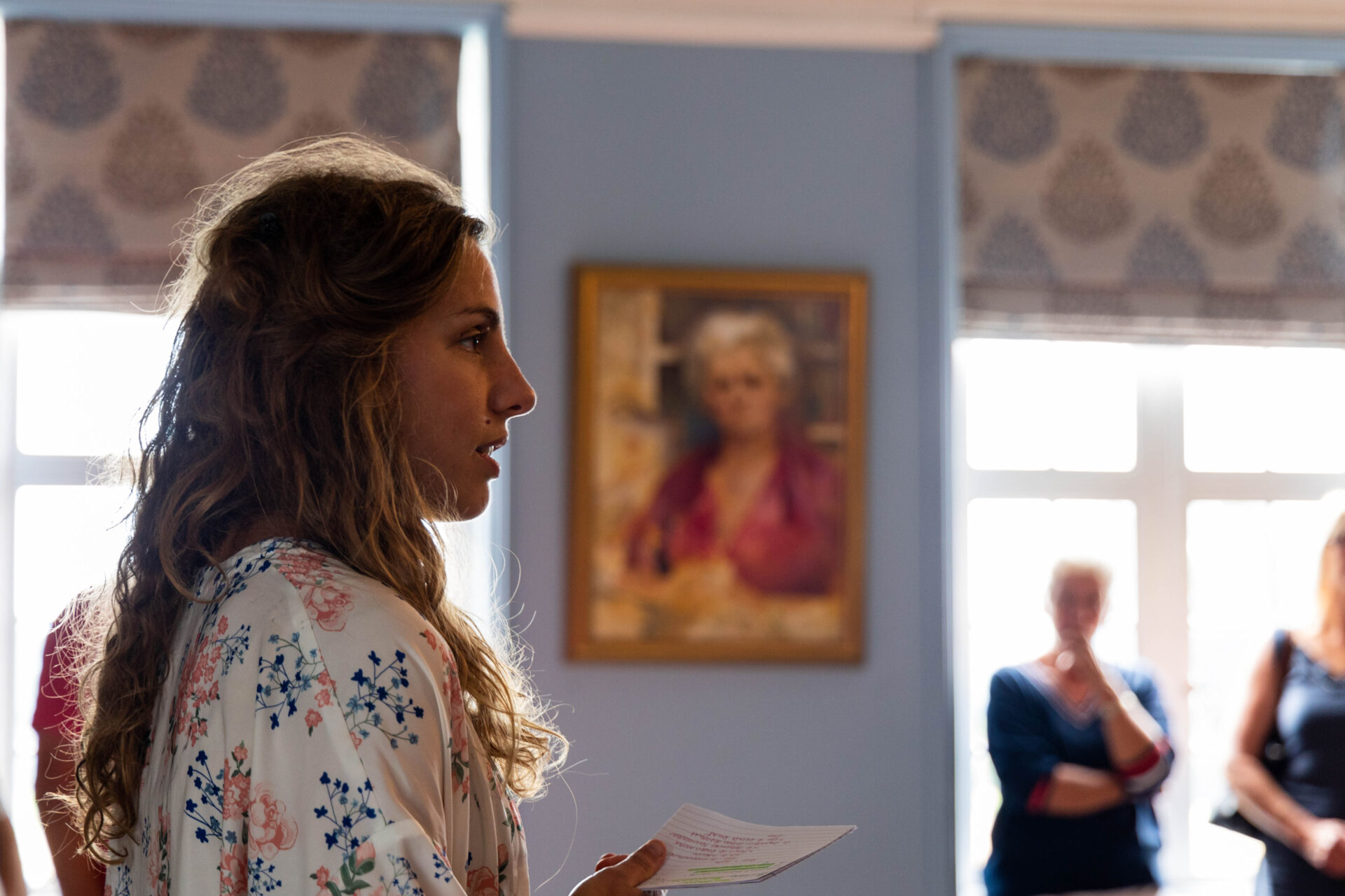 Cumberland Lodge Fellow Martha Beard answers some frequently asked questions during a tour of Cumberland Lodge