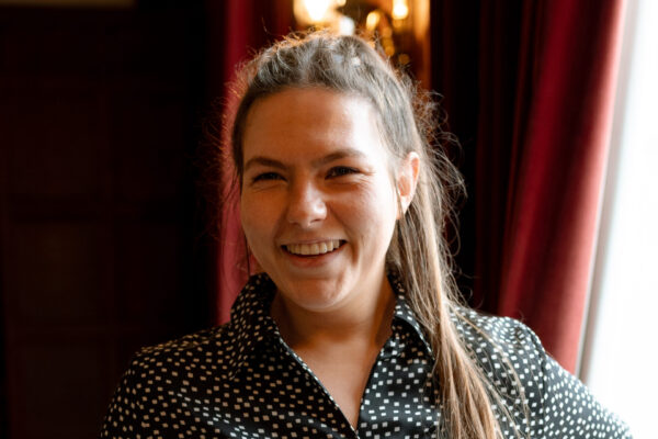 Lucy Wilson, member of the Cumberland Lodge Dining Team
