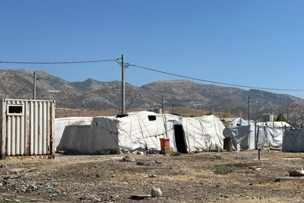 A camp for internally displaced Yezidi women, Dohuk, Kurdistan Iraq