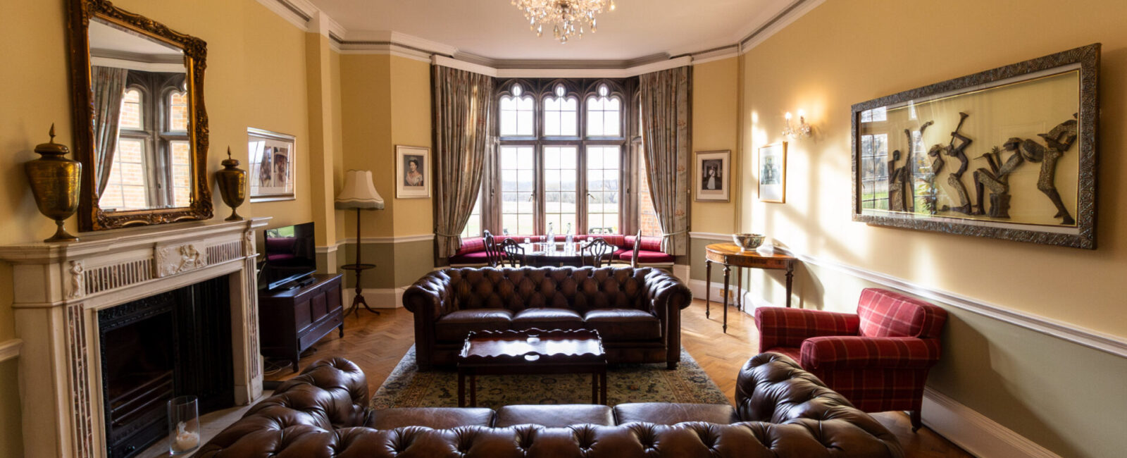 The Cumberland Lodge Sitting Room, seen from the entrance to the room.